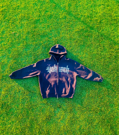 "We are creations of God." Fleece Zip-Through Hoodie
